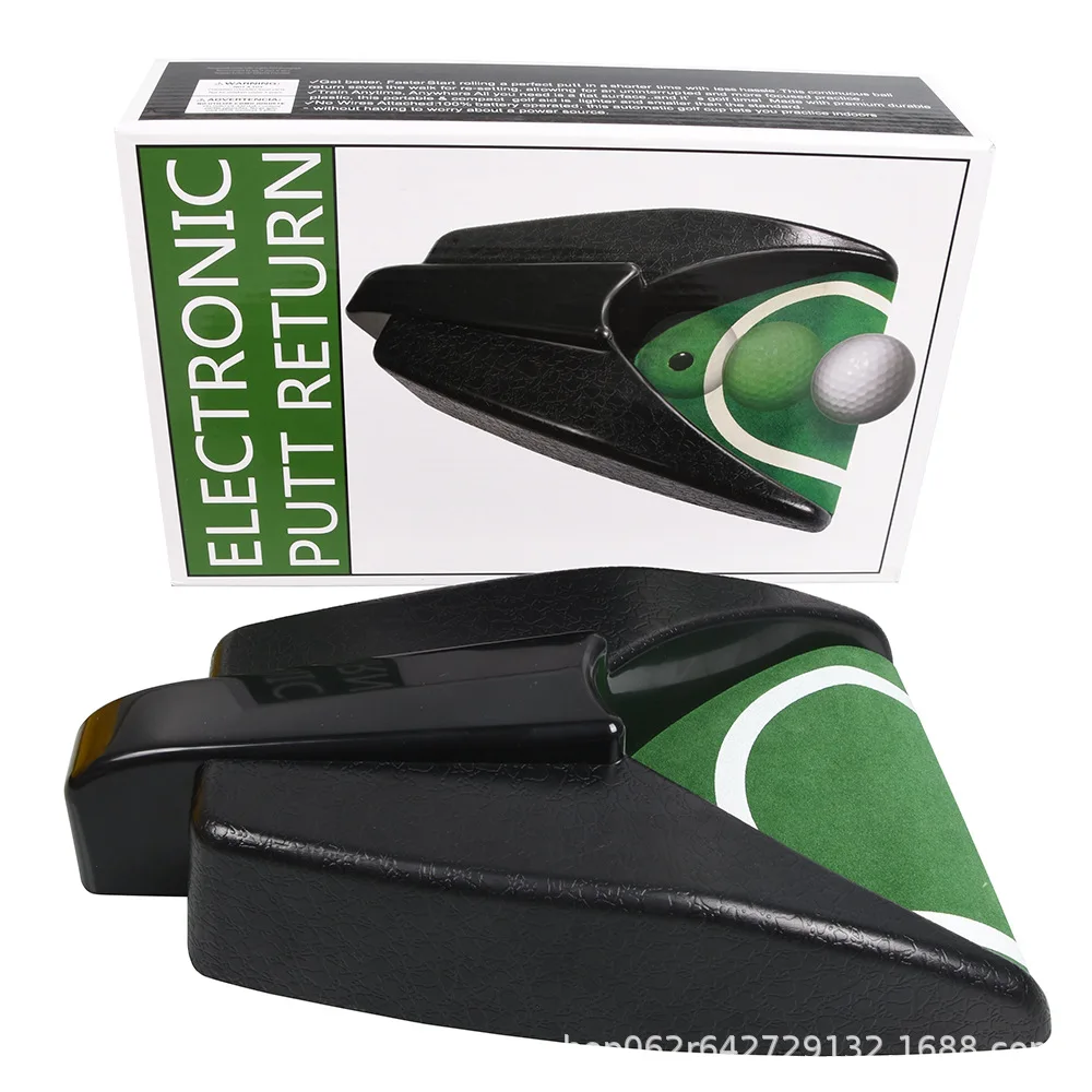Electronic Golf Putting Return Machine Ball Kick Back Battery-powered Returner Practice at Home Office