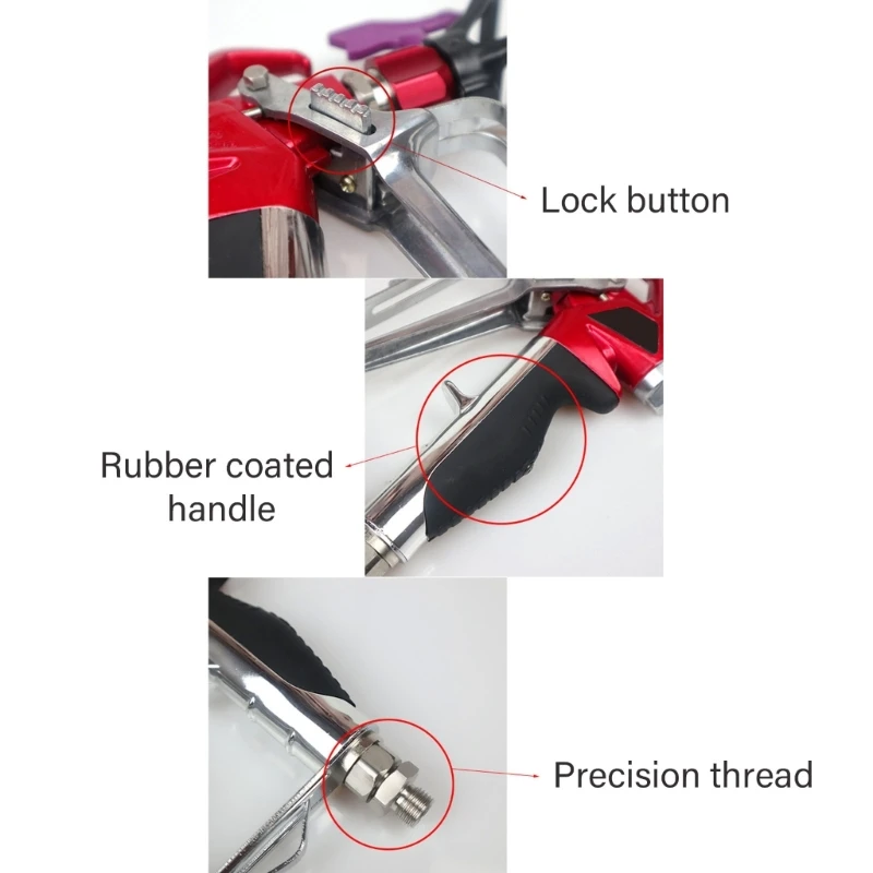 New High Pressure Airless Paint Sprayer Guns For Professional Finishing, Contractors and DIYer Enthusiasts Putty Application