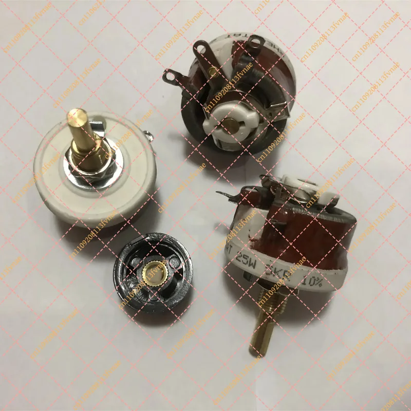 BC1 Series Wirewound Potentiometer | High Power Rotary Rheostat for Industrial Systems (25W / 50W)