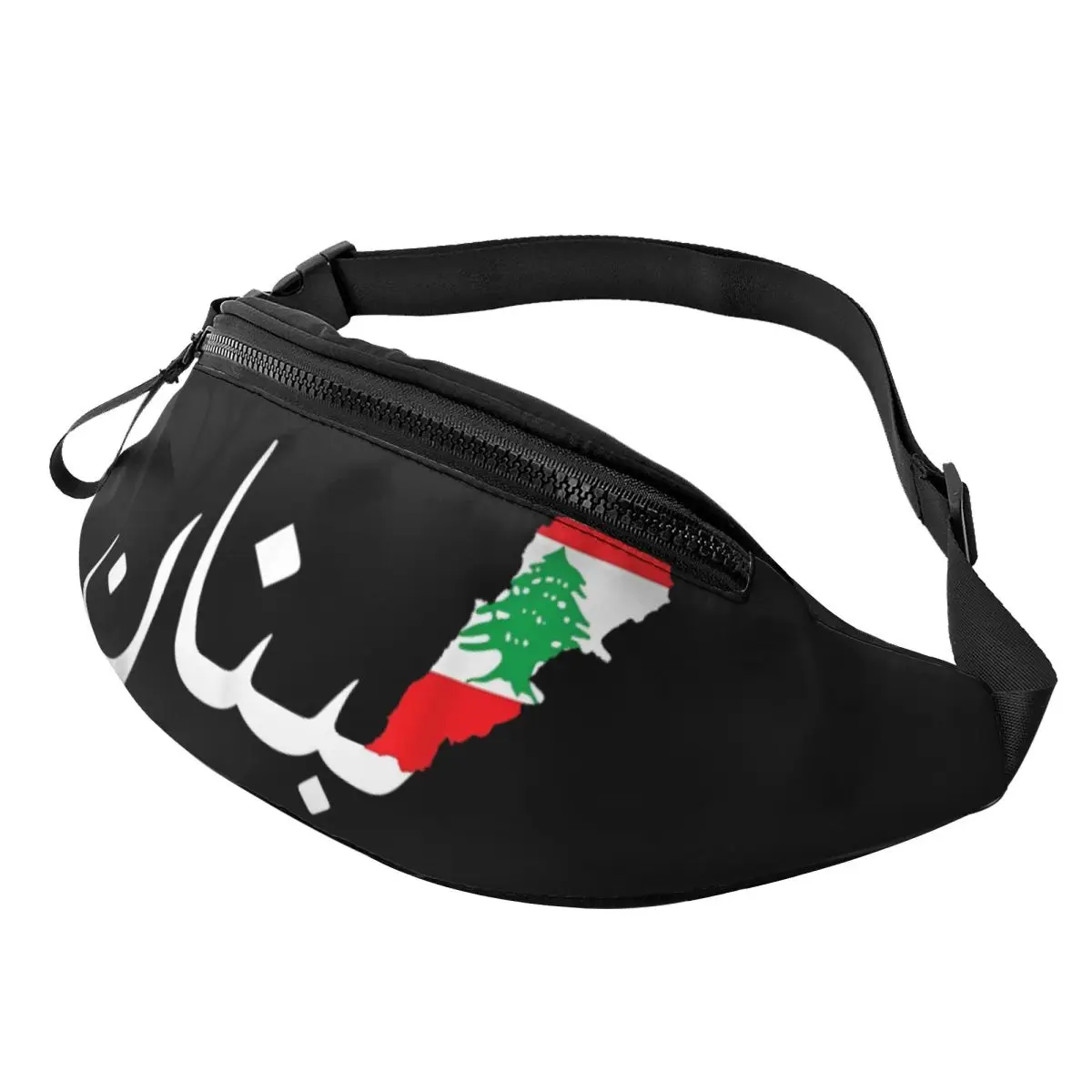 Lebanon Flag Arabic Beirut Lobnan Lover Dumpling Bags Stuff For Man Woman Stylish Belt Bag