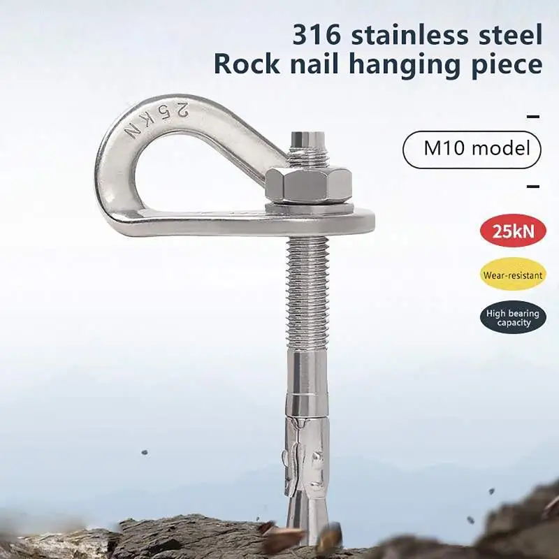 Perno de Anclaje de Acero Inoxidable 304 M8 M10 M12, Punto de Anclaje Resistente para Fijación en Ingeniería de Construcción