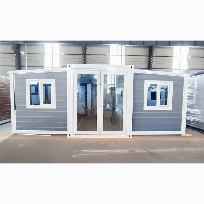 YG Customized Rot Proof 20 Ft Prefabricated Tiny House Modern Expandable Container Home 2 Bedrooms Bathroom Luxury Prefab House