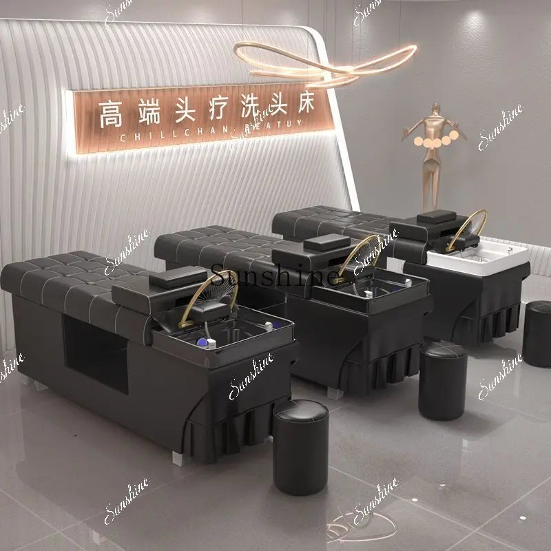 Barber shop special beauty salon fumigation massage head treatment constant temperature water circulation integration FT