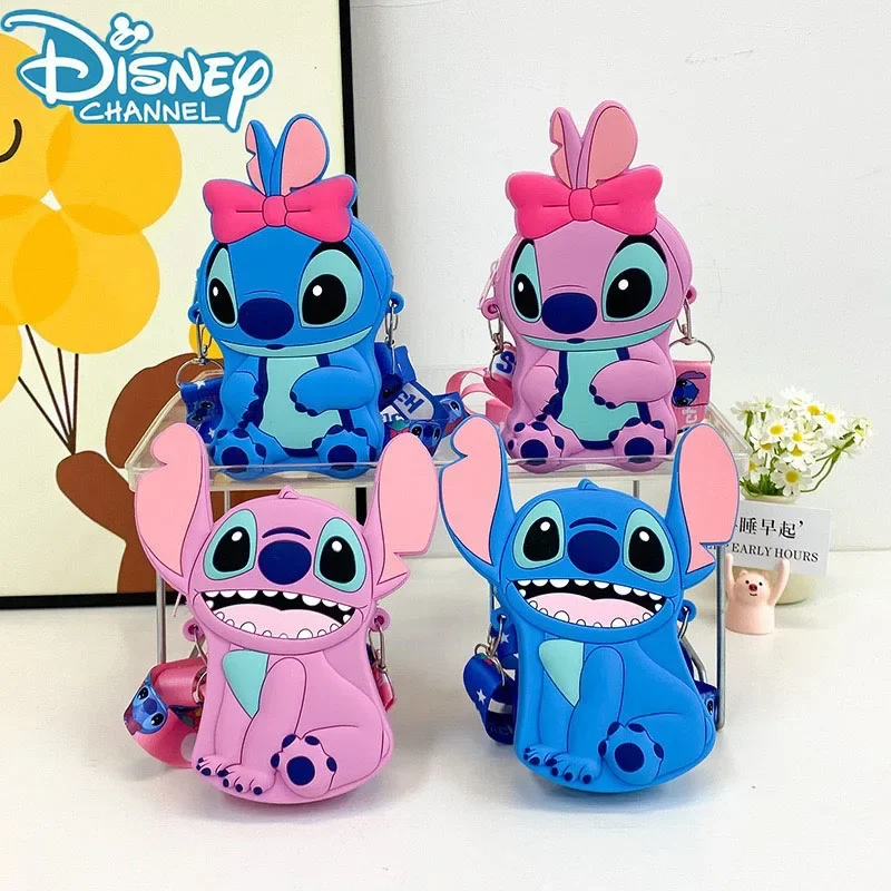 

Disney Lilo Baby Children's Silicone Bag Cartoon Film and Television Peripheral Stitch Purse Children's Bag Mini Crossbody Bag