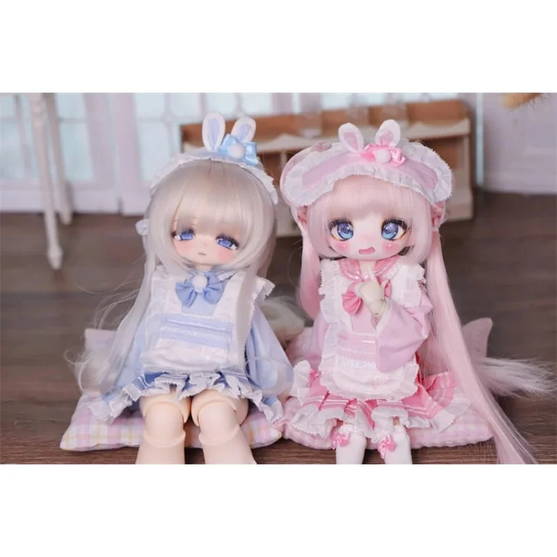 BJD pop jurk een schouder top shorts set voor 1/4 1/6 poppen kleding accessoires (geen poppen)