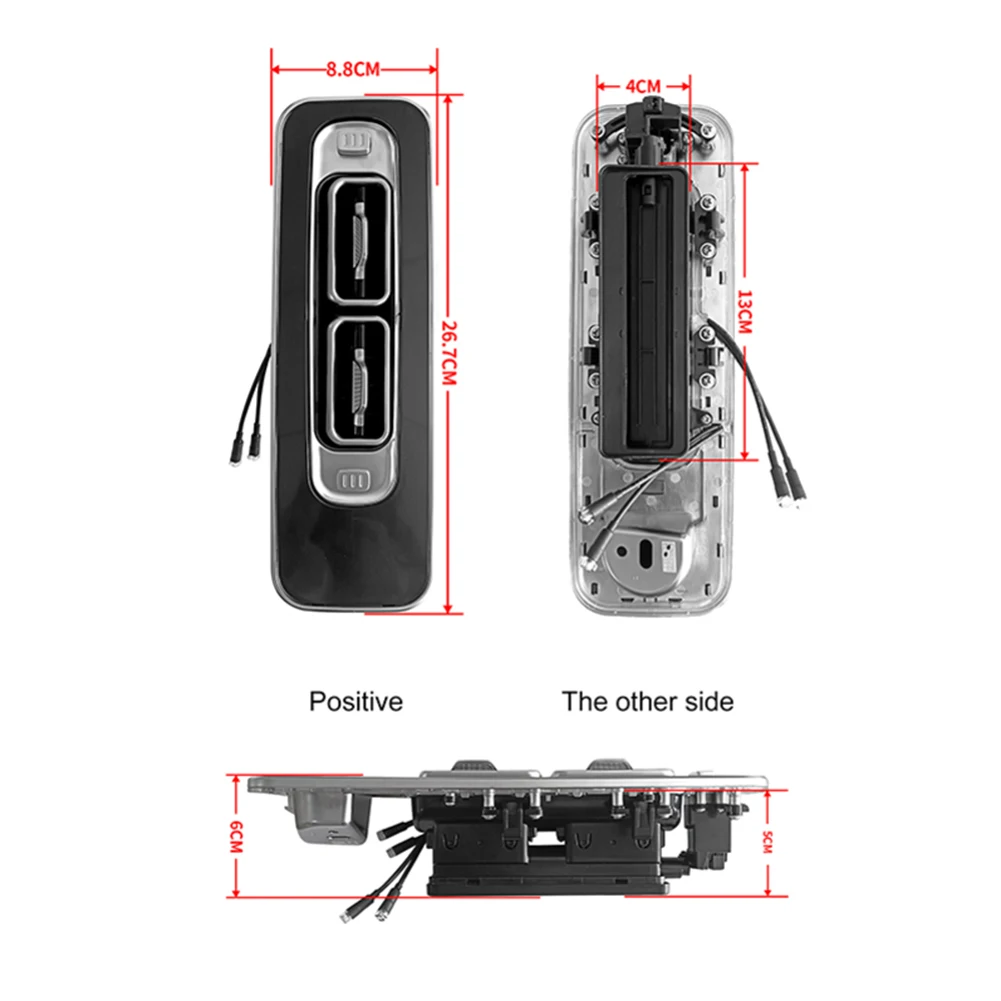 Vent Cover Trim Roof Air Vent Cover ABS Material Easy Installation High Universality Fitment Car Accessory Upgrade