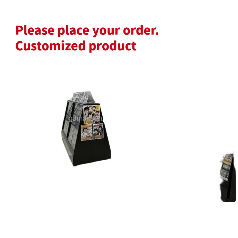 custom.Maxsen Lockable 2-Tier 5mm Thick LED Light Pre-Assembled Freestanding/Countertop TCG Trading Card Display Graded