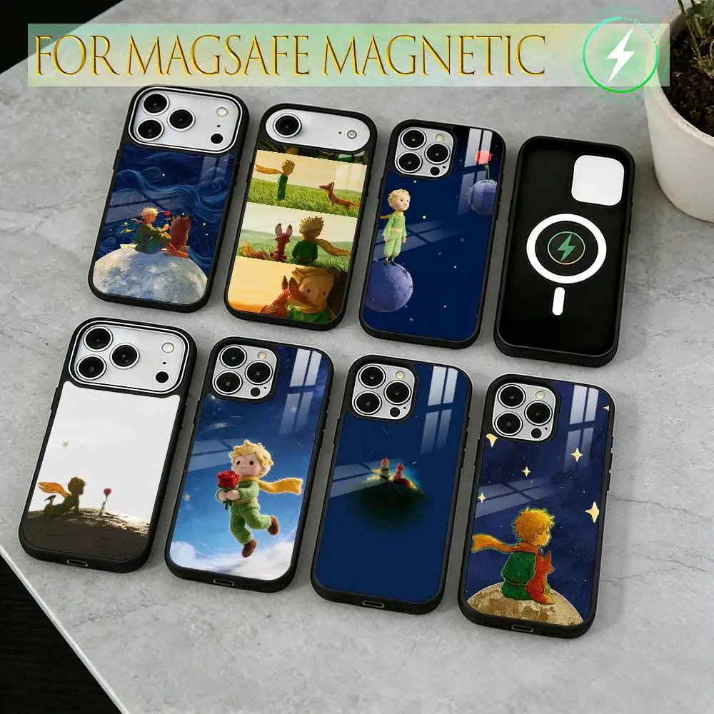 

The Little Prince Phone Case For iPhone17,16,15,14,13,12,11 Plus,Pro Magnetic For Magsafe Wireless Charging
