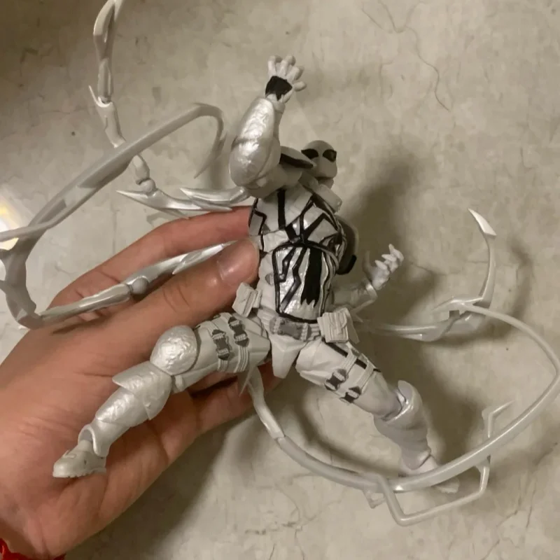 

In Stock Ct Toys Agent Anti Venom Amazing Yamaguchi Agent Venom Spider Man Figure Spiderman Anime Action Figure Model Gifts Toys