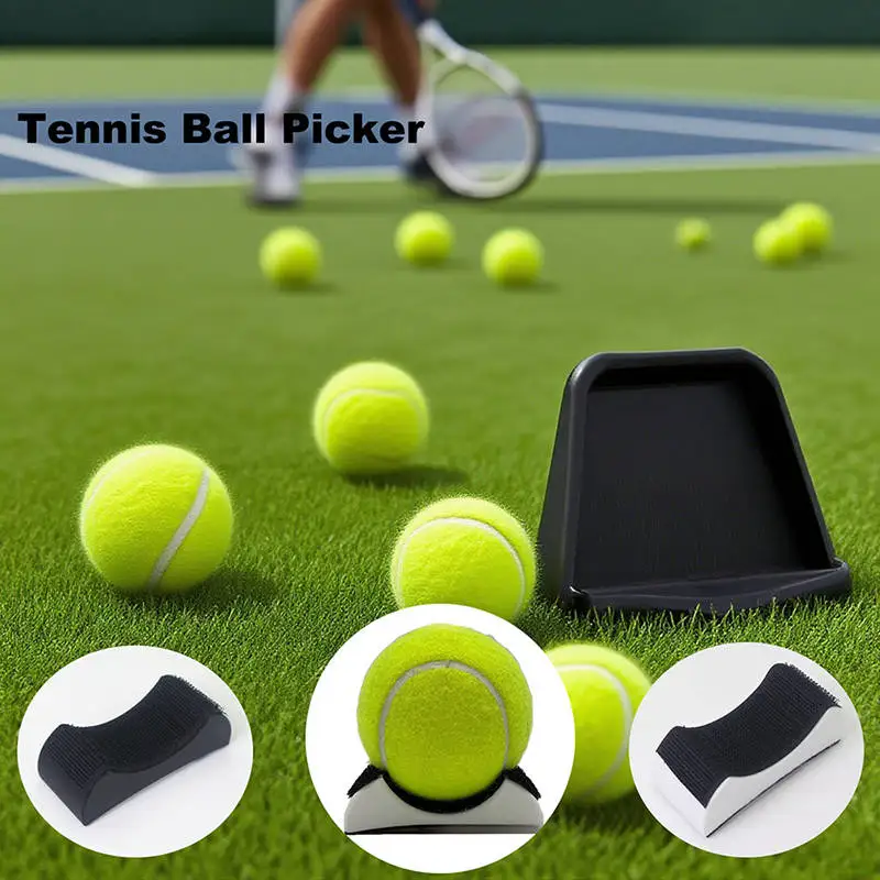 

Tennis Ball Picker Professional Tennis Training Velcro Ball Retriever Aid Accessories Gifts For Tennis Lovers