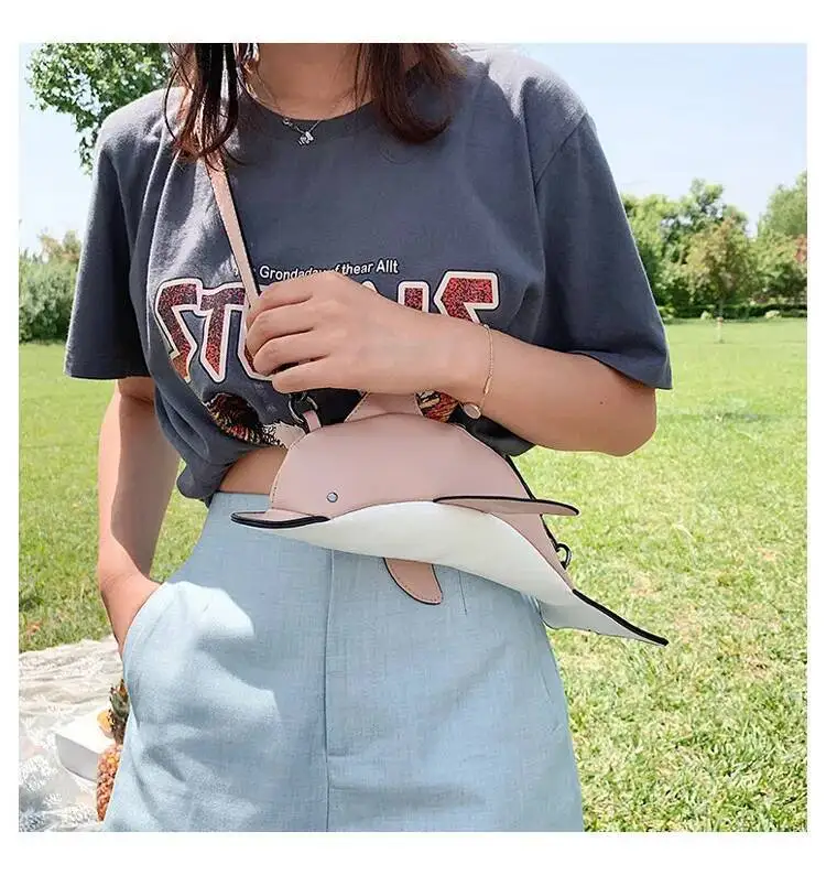 Small shoulder bag Animal Shape  Women Bag Casual Pu Leather Female Messenger Crossbody Bags Cute Party Bag New Purse