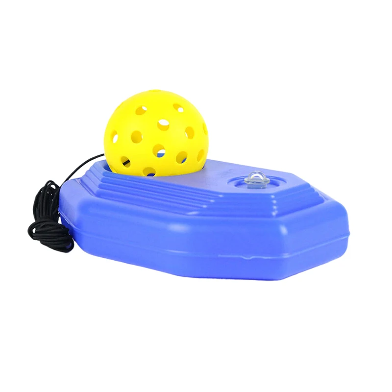 Accesorios de entrenamiento de Pickleball para un solo jugador, herramientas de entrenamiento con agujeros, 1 unidad