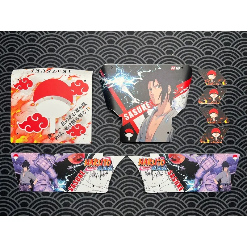 

D1RC Aluminum Alloy Body Shell with Sticker Painting Kit for 1/10 RC Crawler Car VP H10 Titanium Alloy Pipe Rack Phoenix Vs4