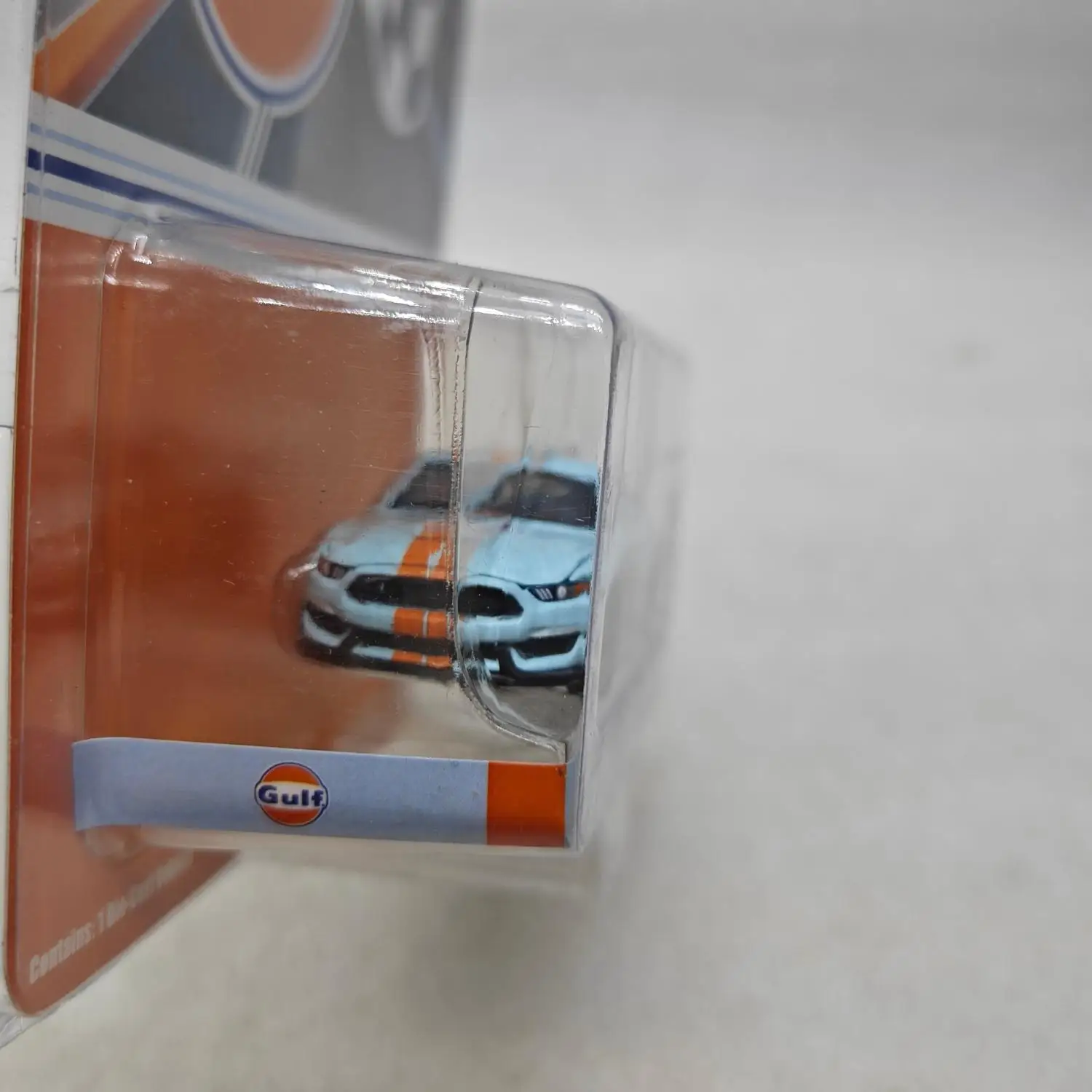 

1: 64 2020 Ford Shelby GT350-Gulf Oil 30460 Advanced Collection Ornament Модели автомобилей