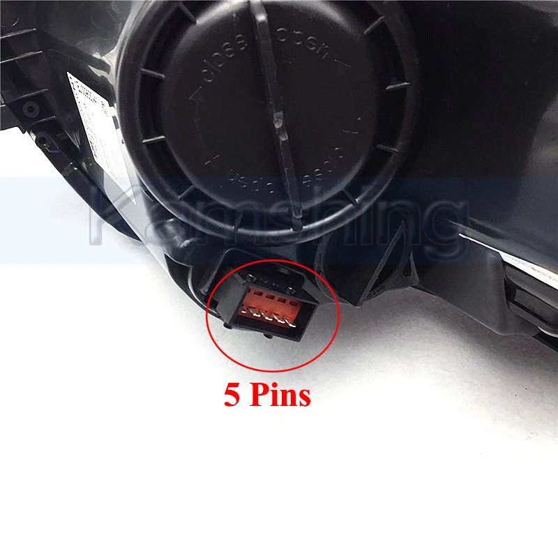 Kamshing 5 or 8 Pins Halogen Head Light Head Lamp For Buick Regal Opel Insignia 2009-2013-2016 Headlight Headlamp Turn Light