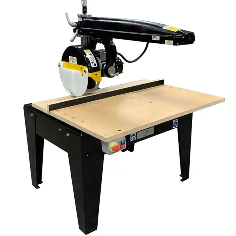 Angle Cutting Woodworking Solid Wood Cutting Aluminm Inustrial Radial Arm Cross Cutting Saw