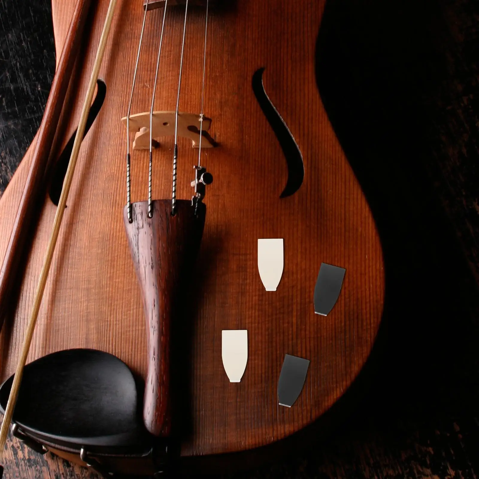 غطاء القوس الملحقات منصات الكمان وسادة وأجزاء نصائح طقم تصليح تركيبات حامي ذيل الحصان