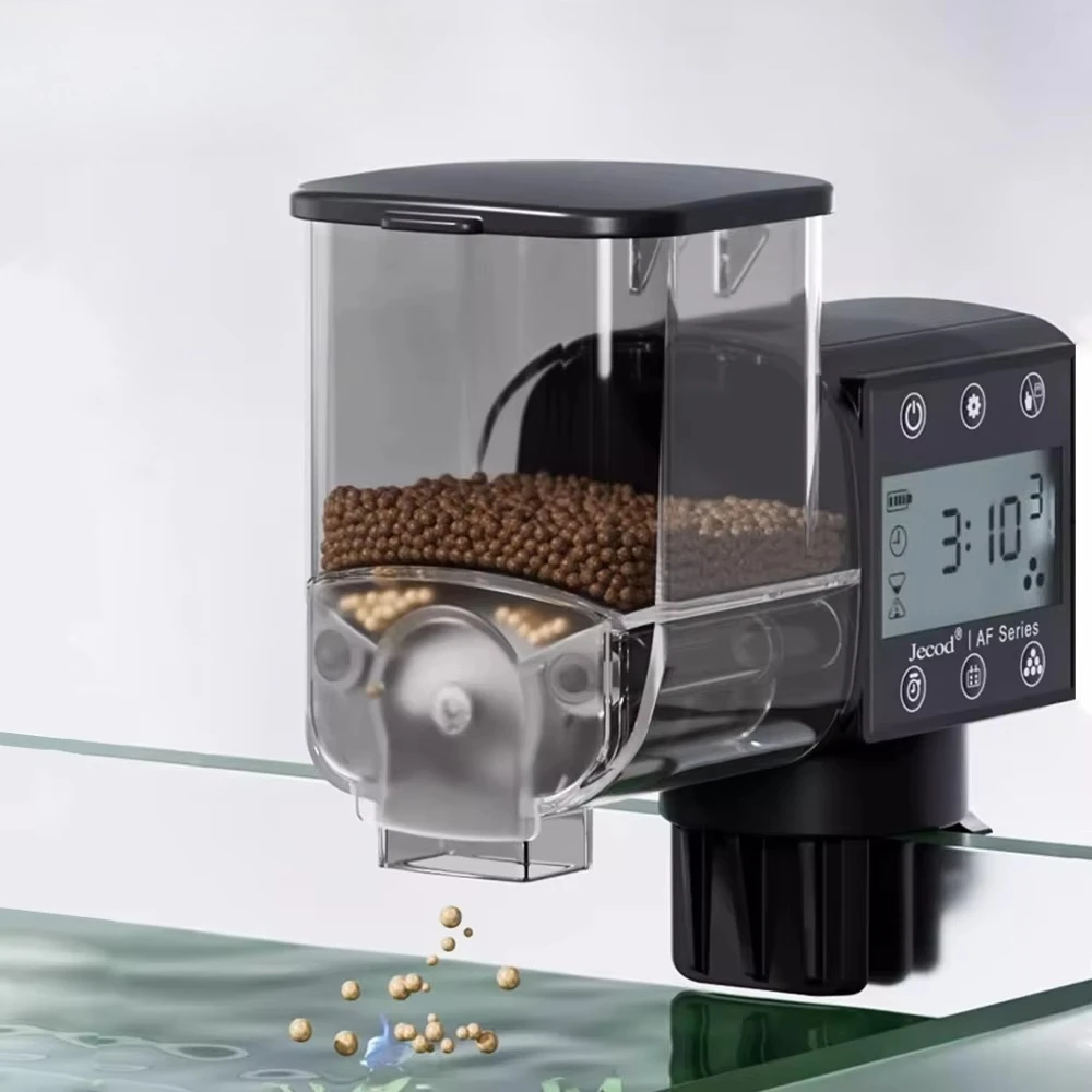 DFD Series 250/500ml Automatic Aquarium Feeder Digital Timing WIFI Wireless Remote Control Intelligent Fish Tank Accessories