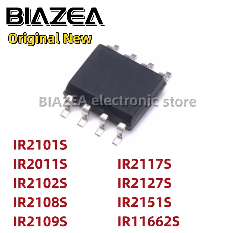 5piece IR2101S IR2011S IR2102S IR2108S IR2109S IR2117S IR2127S IR2151S IR11662S SOP8 Bridge Driver Chip IC