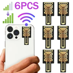 New Antenna Signal Amplifier Mobile Phone Portable Signal Enhancement Stickers Booster For IPhone Samsung XiaoMi Universal 2023