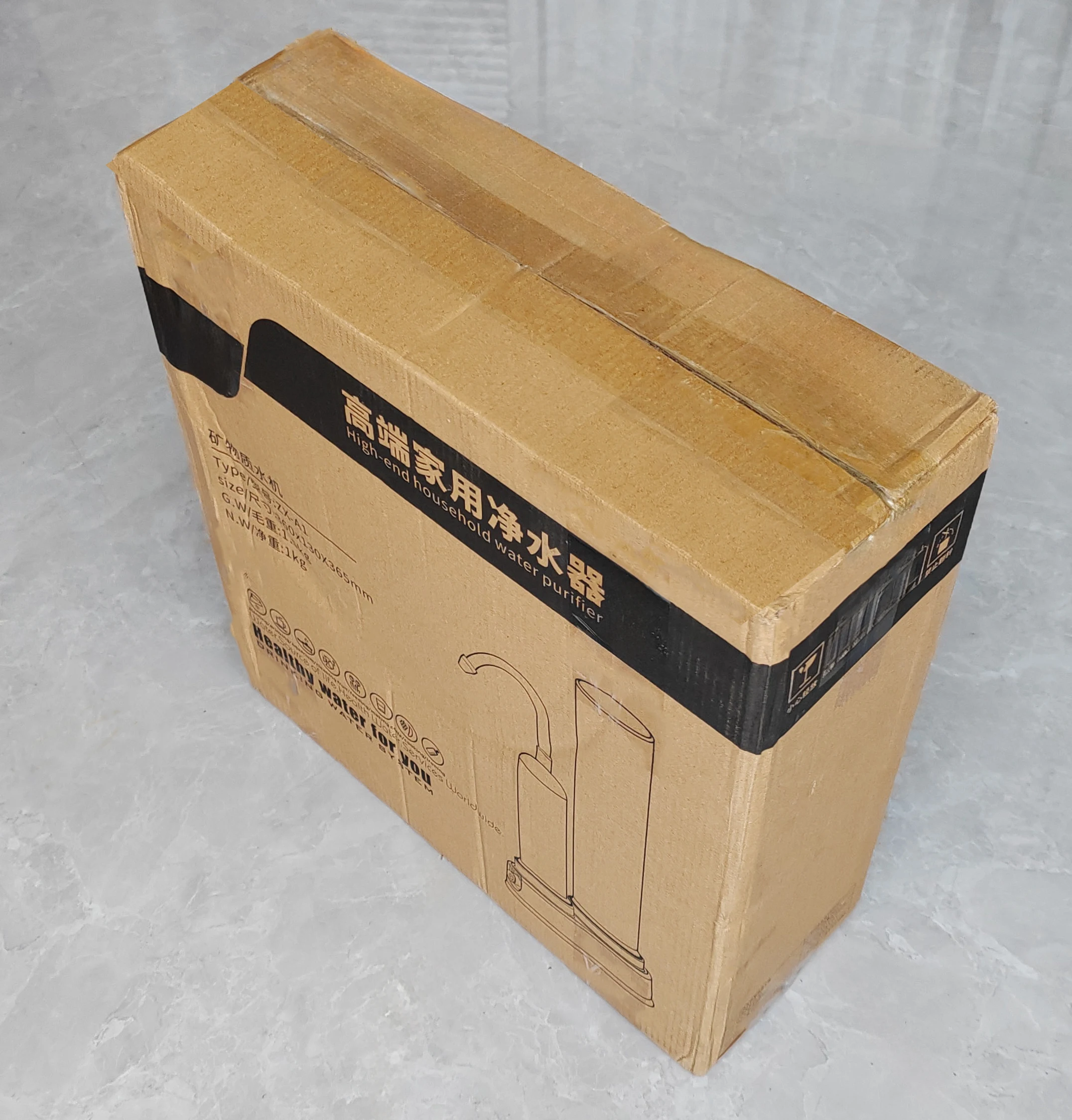 STARWELL المطبخ الترشيح الفائق لتنقية المياه المنزلية المباشرة منقي مياه الشرب نظام تصفية المياه خمس مراحل #5