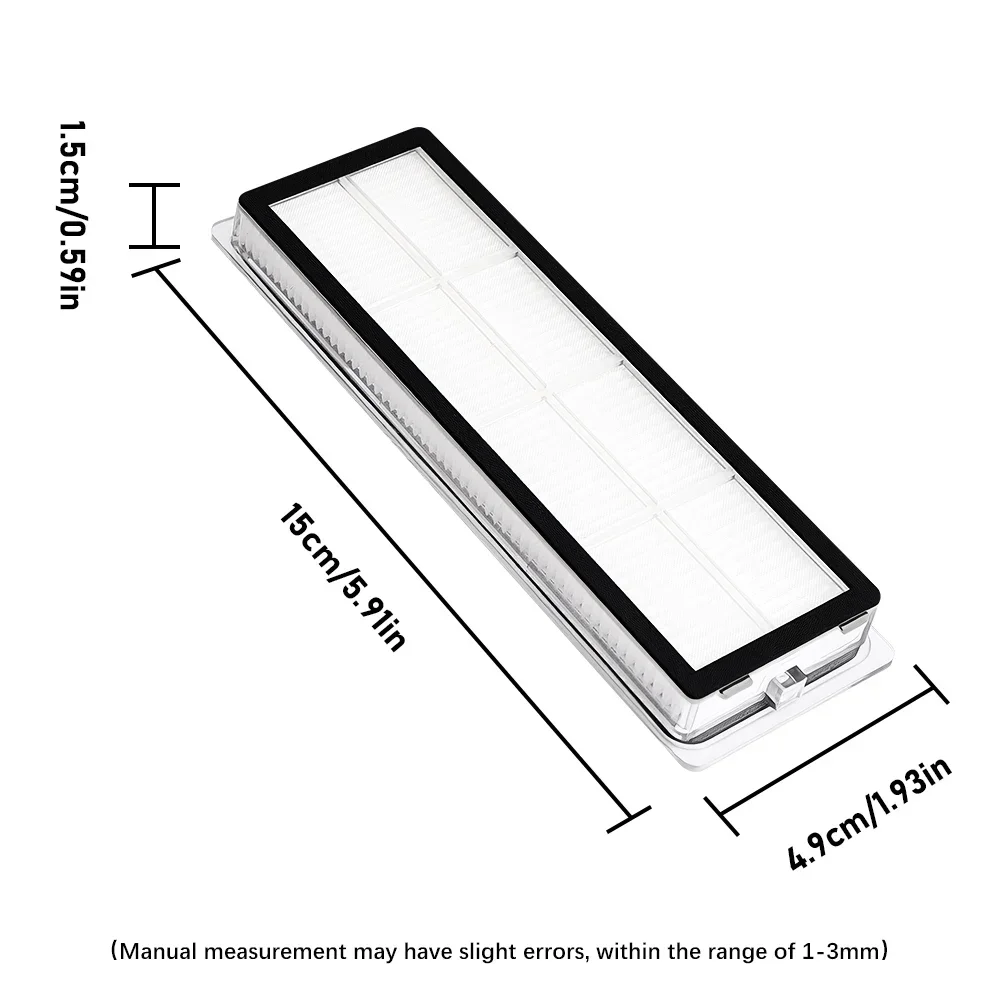 Hepa Filter Mop Cloths Main Side Brush Parts for Xiaomi X10+ X10 Plus X20+ X20 Plus Robot Vacuum For Dreame L10S Ultra Accessory