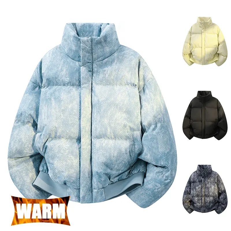 

Winter Outdoor Jacket Women Windproof Stand Collar Thickened Camping Sports Coats Camouflage Warm Trekking Skiing Casual Jacket