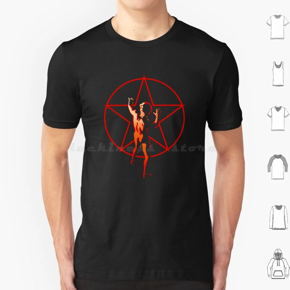 Camiseta roja con estampado de estrellas para hombres, mujeres y niños, 6xl, Rush Band, música, tendencia, gira de conciertos, logotipo original de Rush Band, Cool