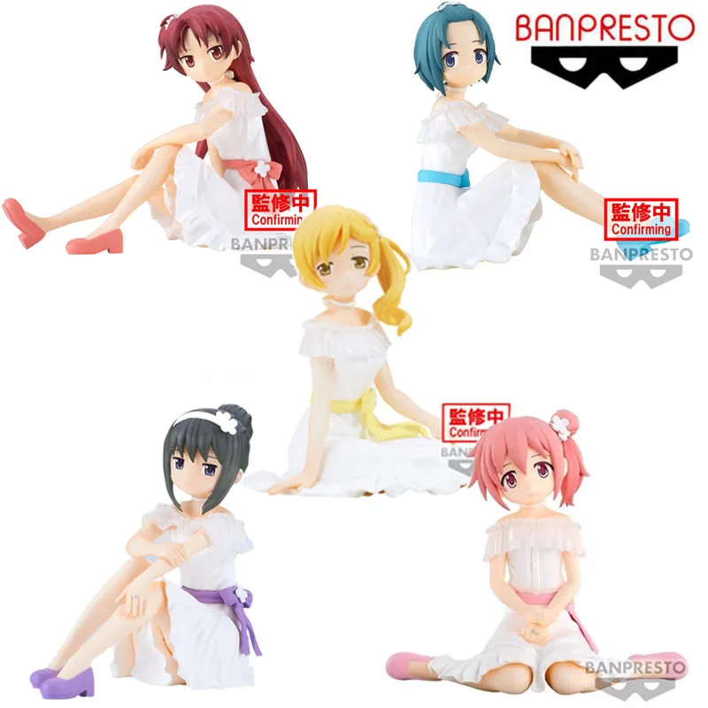 Banpresto Original Serenus couture Puella Magi Madoka Magica Anime Figure Sakura Kyouko Action Figure Toys For Girls Kids Gifts