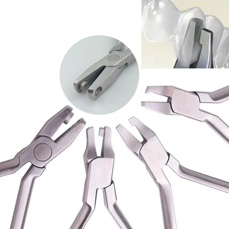 Dental Orthodontic Aligner Pliers Thermal Forming Invisible Vertical Horizontal Drop Hole Punch Dental Tools for Dentist