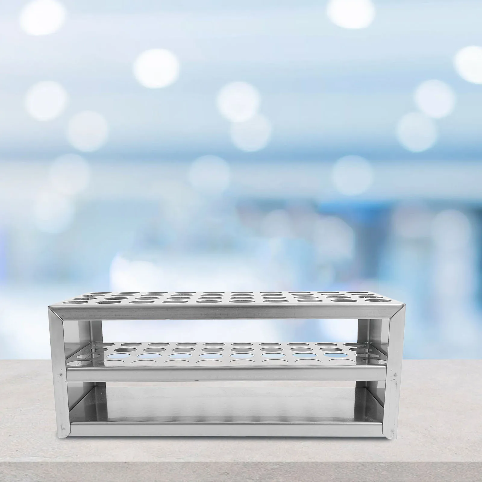 

Laboratory Test Tube Rack Sampling Holder Display Storage Organizer Polypropylene