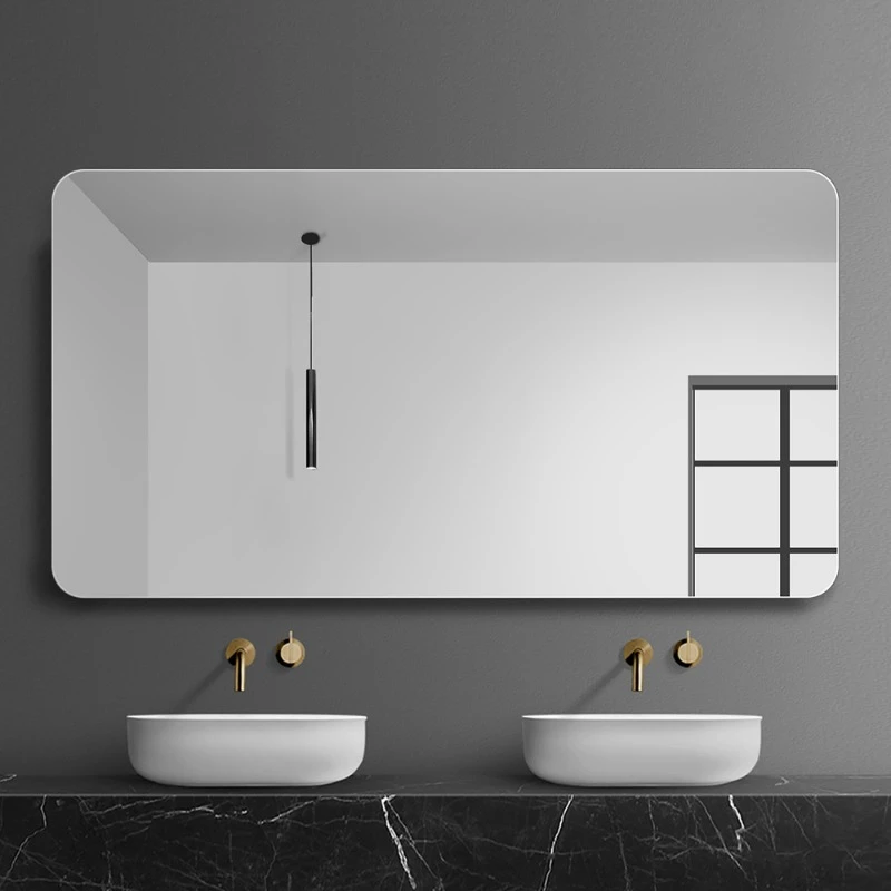 

Wall Folding Bathroom Vanity Mirror Modern Frameless Bedroom Decorative Vanity Mirror Body Fogless Shower Bathroom Items