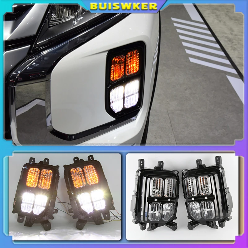 

LED DRL LED Daytime Running Light for Mitsubishi Outlander Sport ASX 2020 2021 Headlight Fog Lights Fog Light Driving Fog Lamp