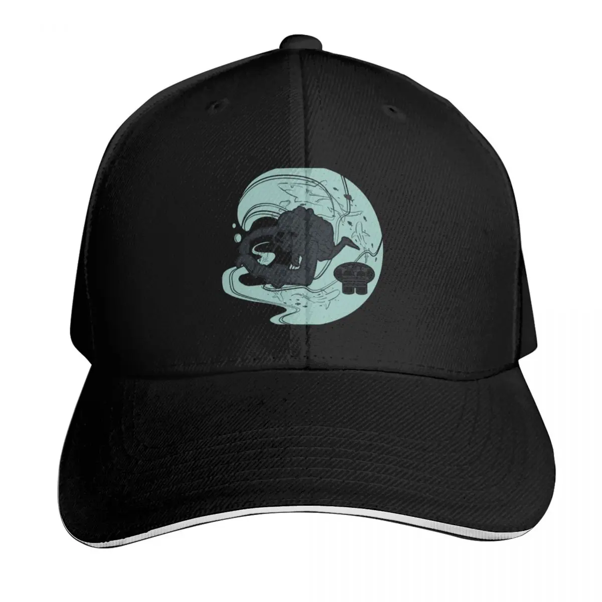 Technical Diving International (TDI) - Shark Tech Diver Baseball Cap Men Women Casual Summer Sport Sun Cap