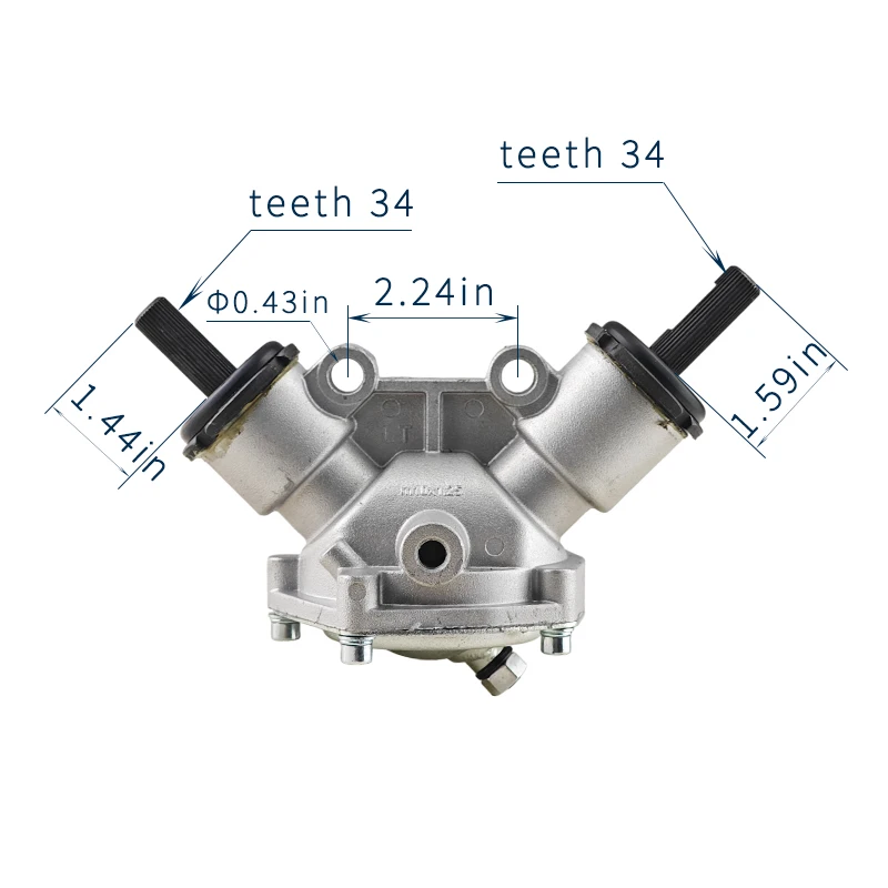 

LVTONG Electric Sightseeing Vehicle Right Angle Steering Gear Steering Gear EAGLE Electric Vehicle 90 ° Commutator