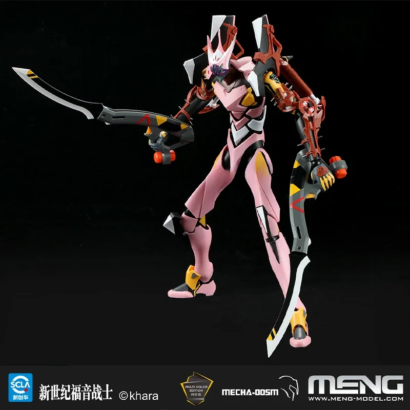 47cm Meng Assembly Figure Evangelion First Machine Ver1.5 MECHA-001LM Mecha-005m Anime Figure Model Collection Children Toy Gift