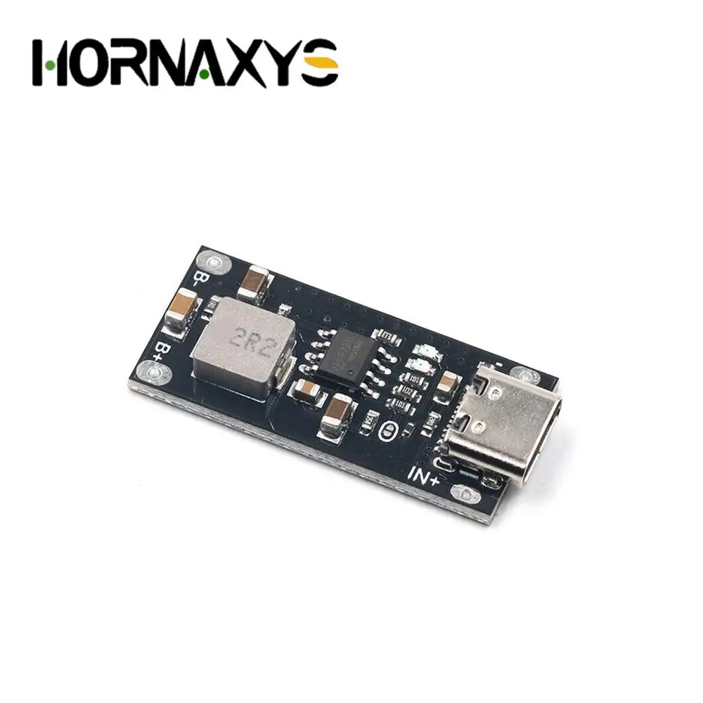 5/10PCS Type-C USB Input High Current 3A Polymer Ternary Lithium Battery Quick Fast Charging Board IP2312 CC/CV Mode 5V To 4.2V