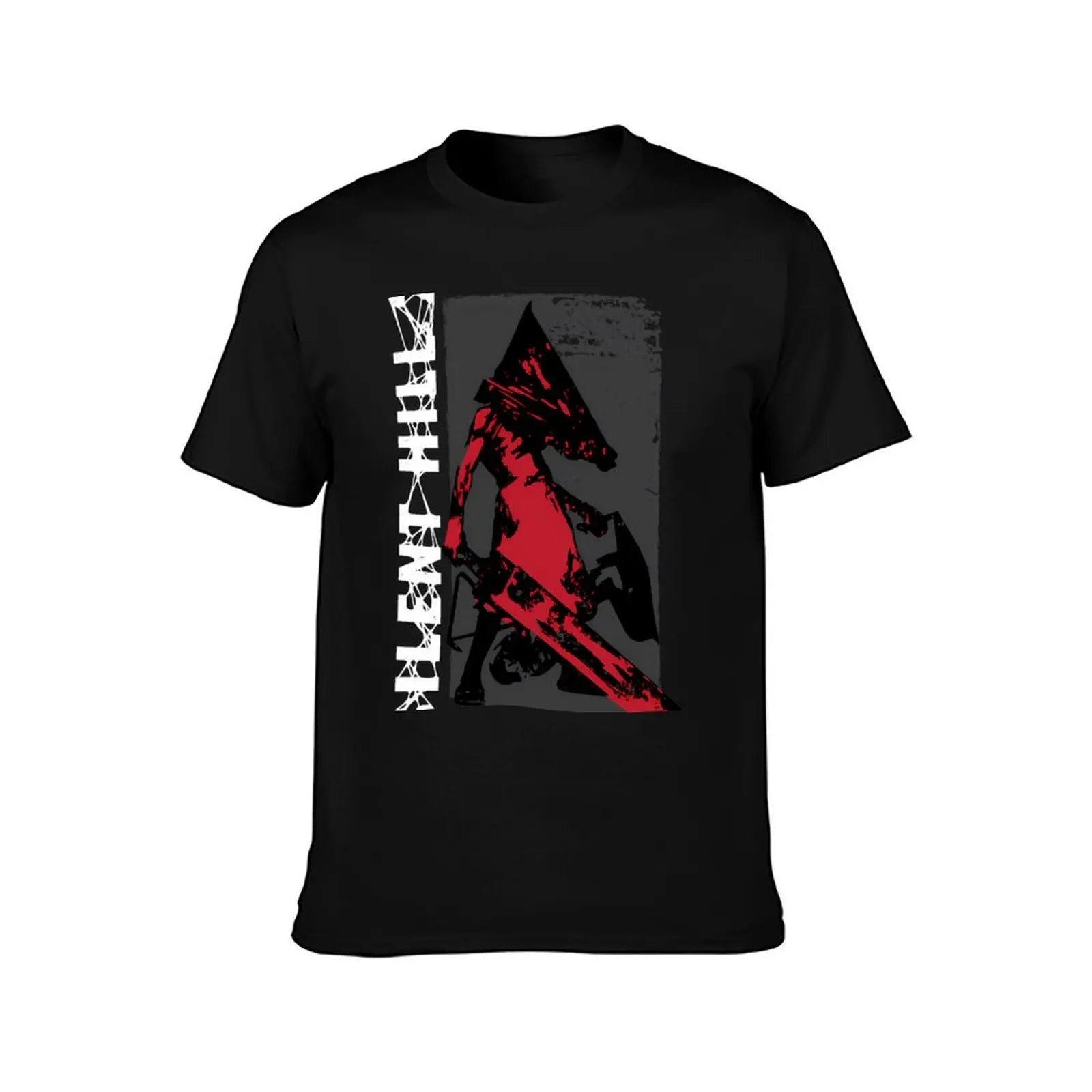 Red Pyramid Thing T-Shirt customizeds anime stuff anime essential t shirt Short sleeve tee men