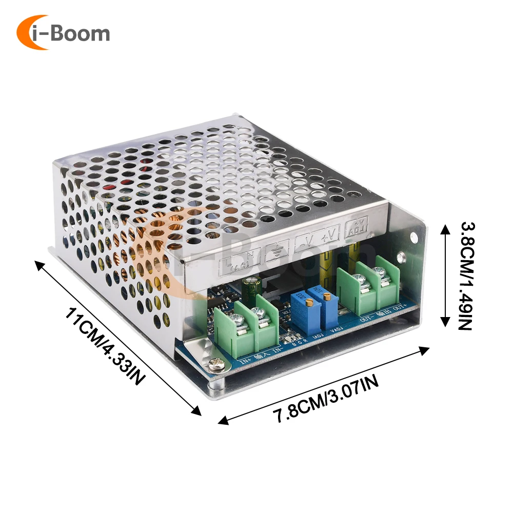 20A 600W moduł obniżanie mocy regulowany DC 12-80V do 2.5-50V Regulator napięcia przetwornica zasilania prąd stały