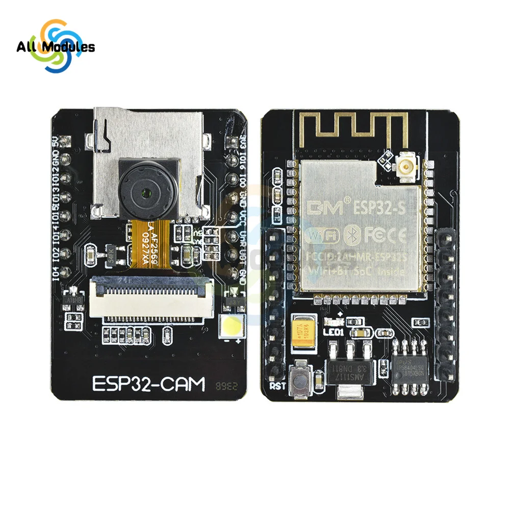 diymore ESP32-CAM-MB CH340G USB Serial ESP32-S Wireless WiFi Bluetooth OV2640 2MP Camera Support Photo/Video Antenna for Arduino