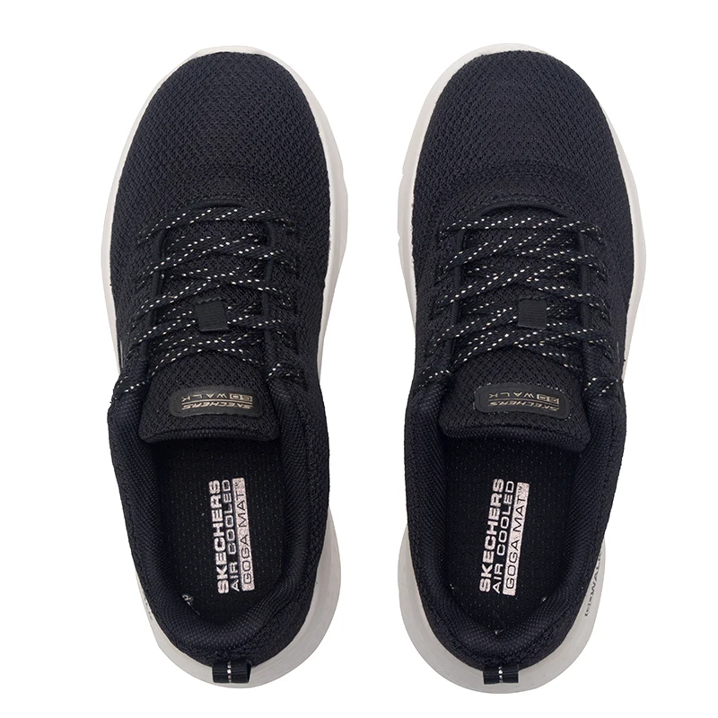 Skechers Walking Shoes for Women, Mom's Shoes, Breathable Sports Shoes, Go Walk Shoes for Middle-Aged and Elderly People 125519-Bkrg