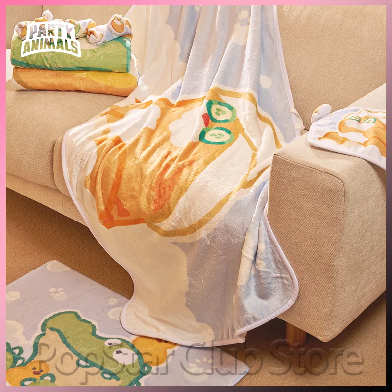

Official Partyanimals Beast Party Bubble Bath Series Game Peripheral Hand Towels Bath Towels Carpets Cute Decor Toy Birthday Gif