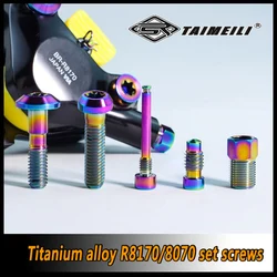 TAIMEILI Titanium alloy XT R8170/8070caliper set screws Repair modified screws