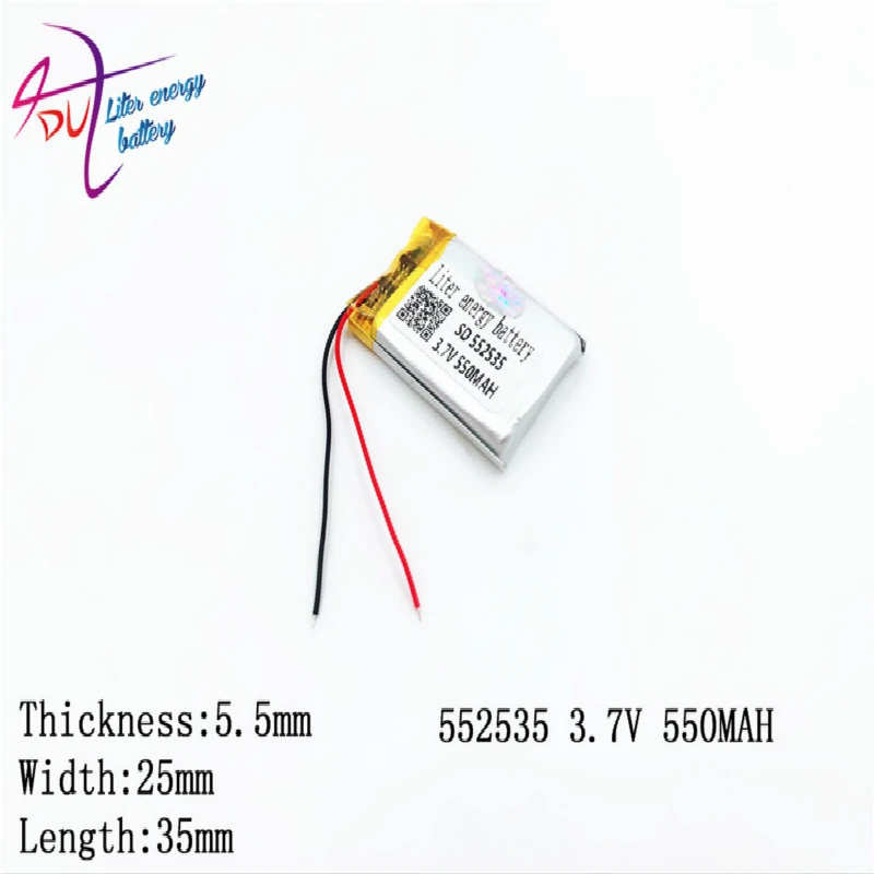 552535 3,7 V Akku: Die perfekte Lösung für kleine Bluetooth-Geräte – Testbericht & praktische Anwendung