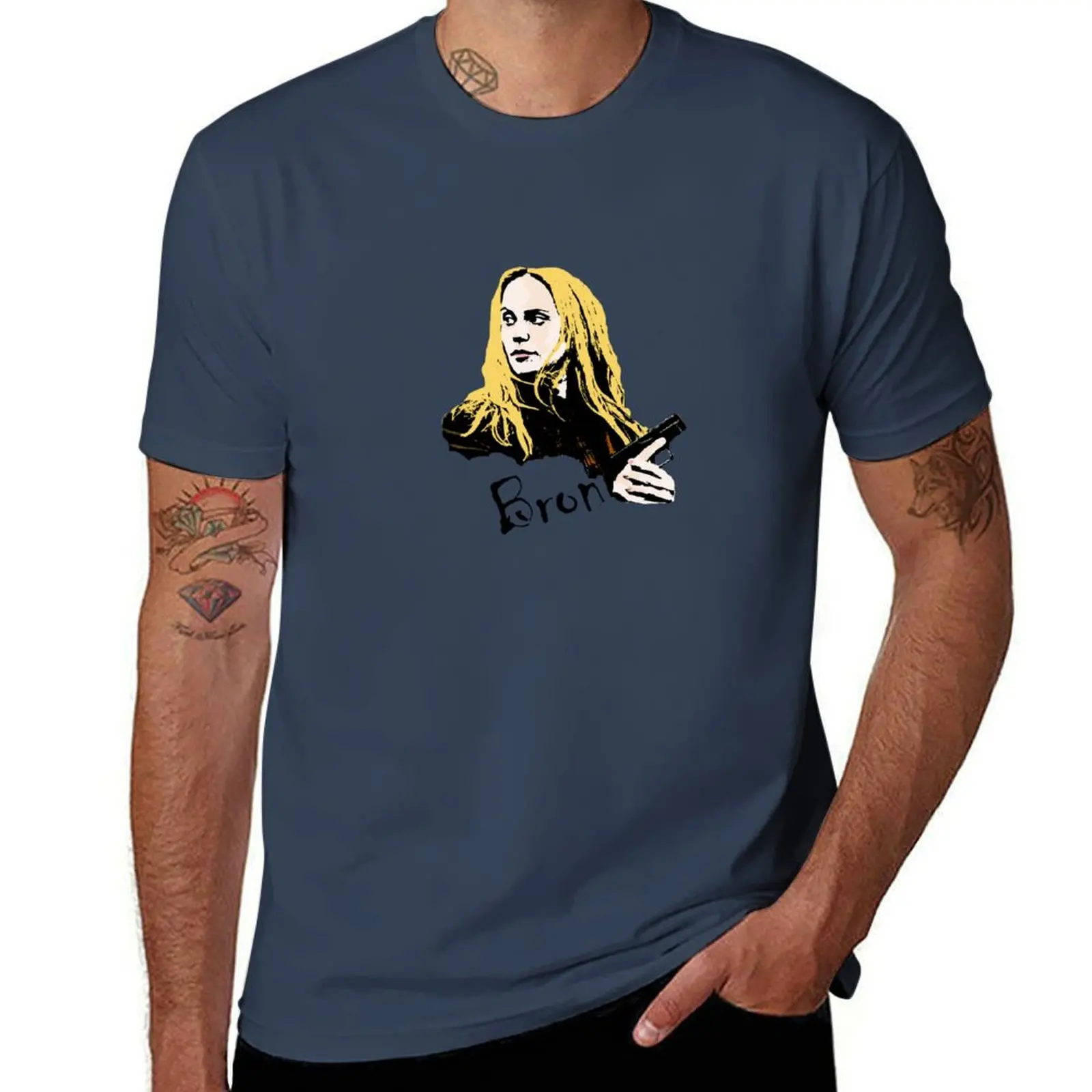 

BRON T-Shirt Anti-Pilling Casual T-Shirt