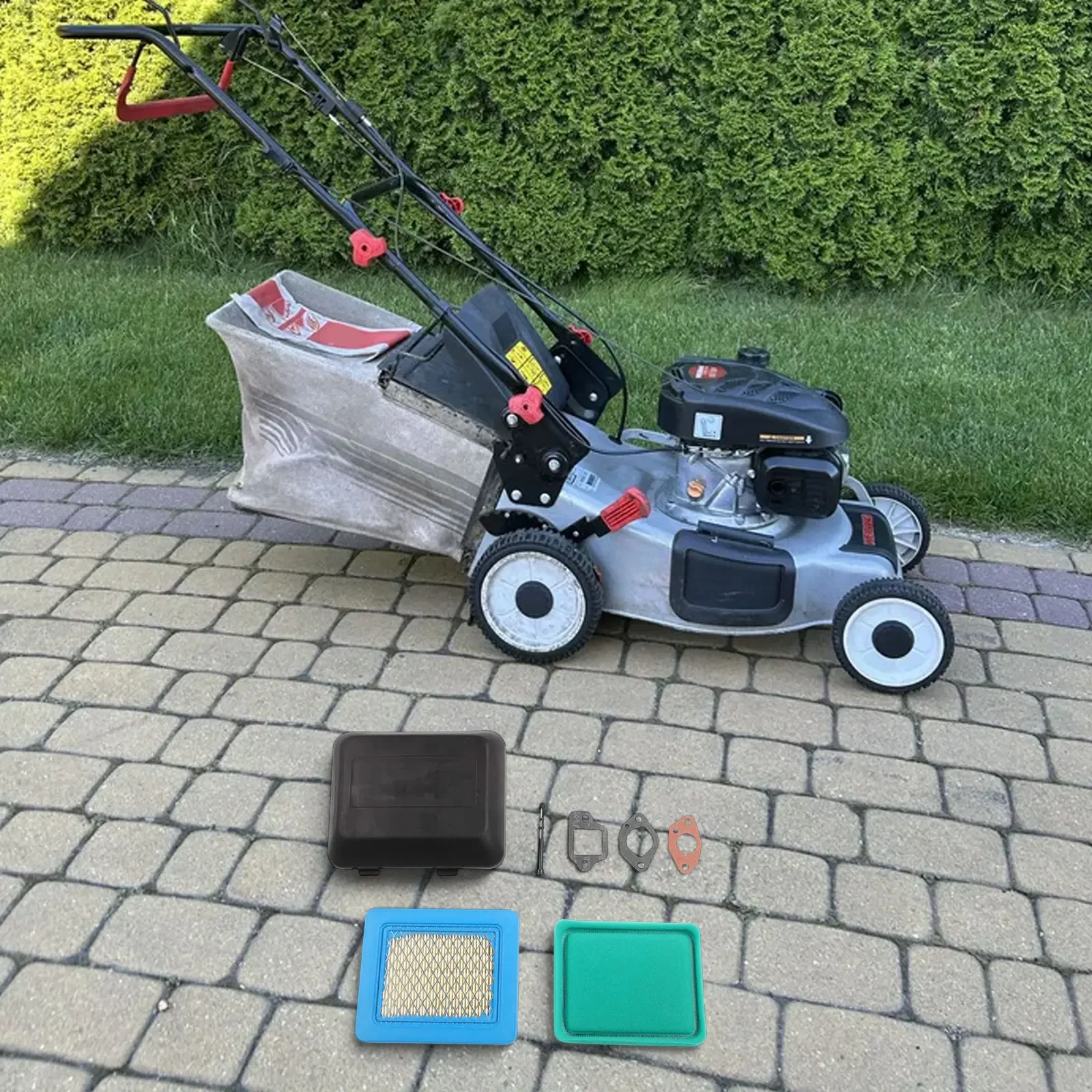 Entretien du moteur comme indiqué : Couvercle de filtre à air, couvercle de filtre pour moteurs, couvercle de moteur GX100, filtre de moteur améliorant l'économie de carburant