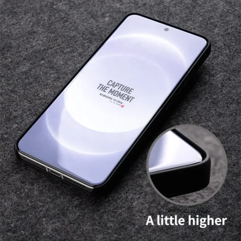 Melkco الليتشي الحبوب الطبقة العليا جلد البقر الأصلي حافظة لهاتف Xiaomi 15 Ultra Mi14 Ultra MI 15Pro غطاء ممتص للصدمات Funda