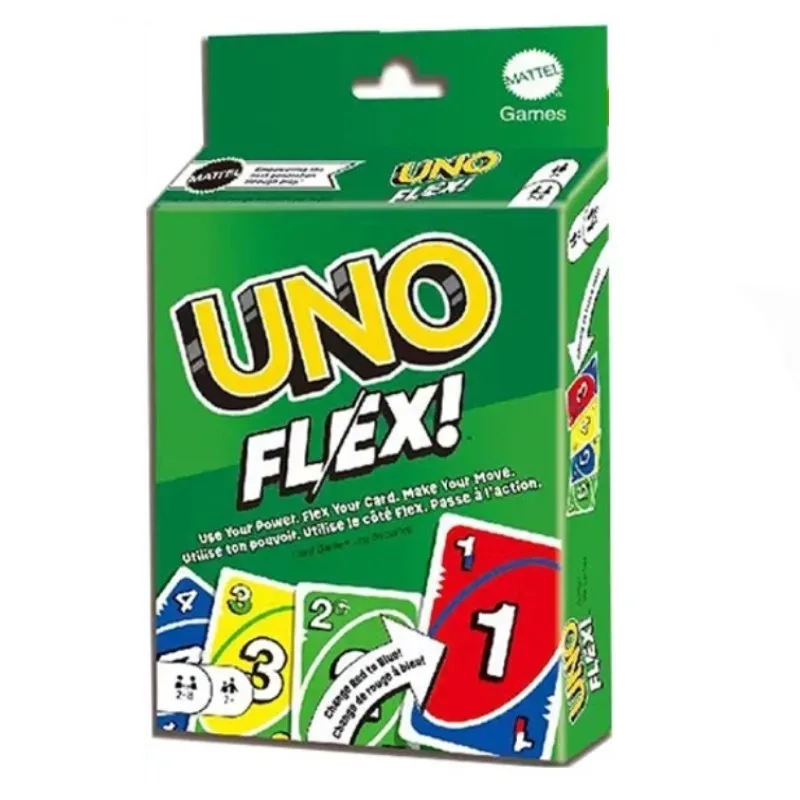 UNO FLIP! Детская настольная игра, семейная Веселая развлекательная игрушка, рождественские подарки