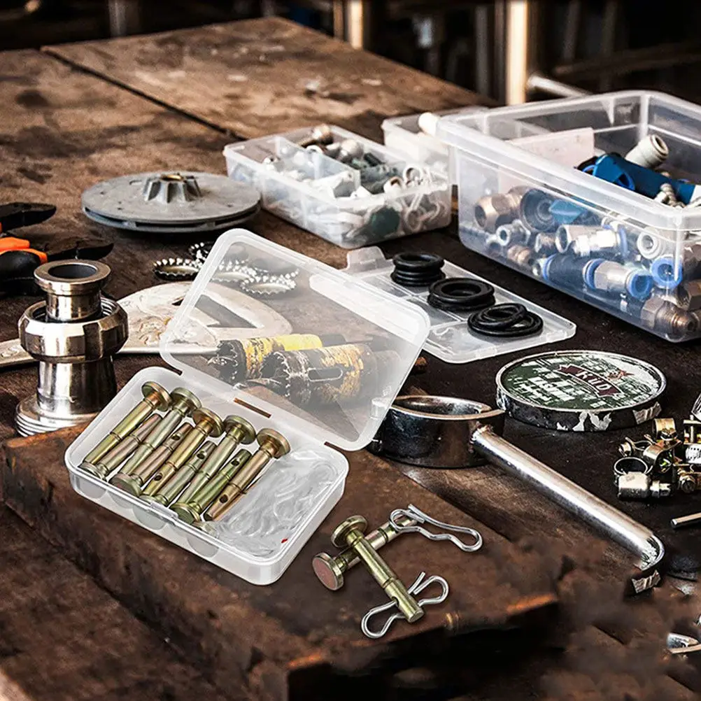 

Набор из 1 комплекта шплинтов и шпилек из нержавеющей стали, запасные части, инструмент для зимнего обслуживания, компактный