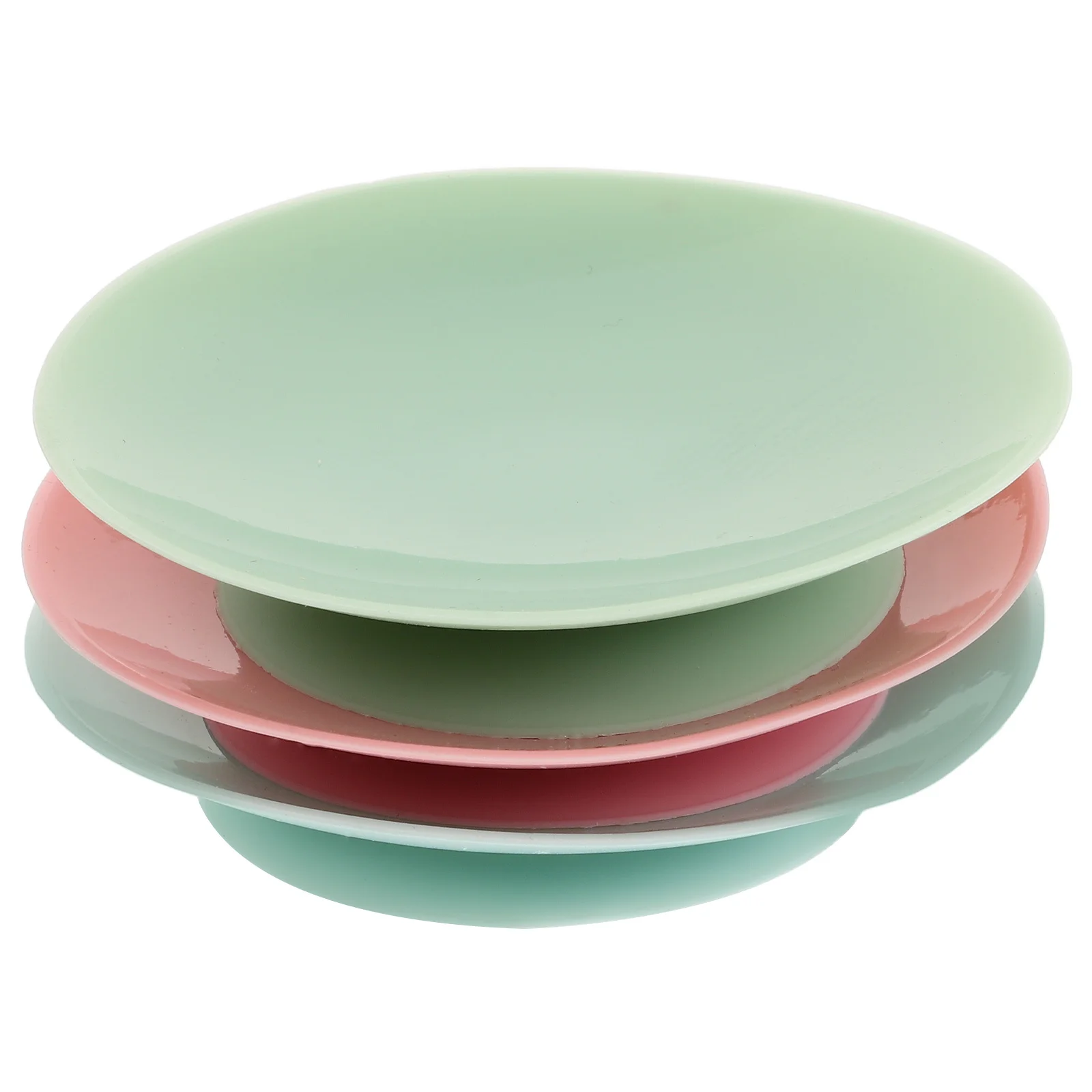 

3Pcs Silicone Suction Plates for Toddlers Baby Suction Cups Drop Resistant Safety Dining Plates Elderly Patients Food Bowl